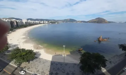 Apartamento frente mar praia das flechas 3 quartos 1 suíte, icaraí niterói rj