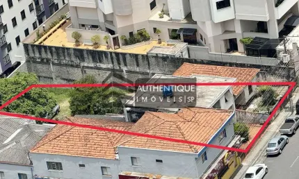 Terreno à venda na Rua Brasílio Machado, 340, Centro, São Bernardo do Campo