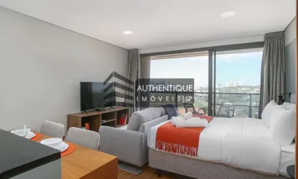 Parque jockey pinheiros - apartamento studio decorado em pinheiros à venda