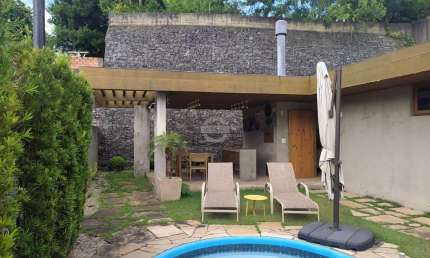 Casa em condomínio fechado com 3 quartos à venda na Rua Nadja Maria de Paula, 125, Lomba do Pinheiro, Porto Alegre por R$ 730.000