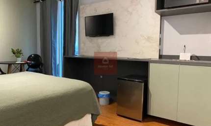 Flat com 1 quarto à venda na Avenida Sabiá, --, Moema, São Paulo