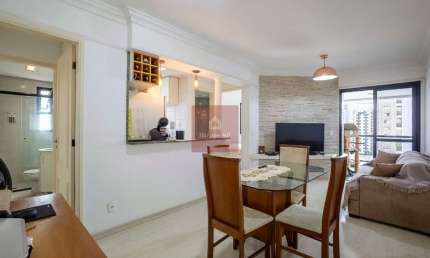 Apartamento com 2 quartos à venda na Avenida Iraí, --, Moema, São Paulo, 56 m2 por R$ 850.000