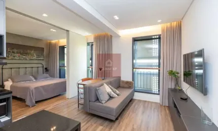 Apartamento com 1 quarto à venda na Avenida Jurucê, --, Moema, São Paulo