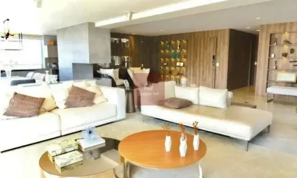 Apartamento a venda em moema 278m 4suítes  4 vagas de garagem predio novo/decorado