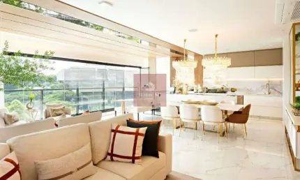 Excelente apartamento com 171m², 3 dormitórios, sendo 3 suítes e 3 vagas.