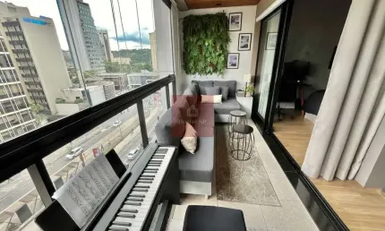 Apartamento a venda vila olimpia 66m² 1suíte 1 vaga de garagem mobiliado