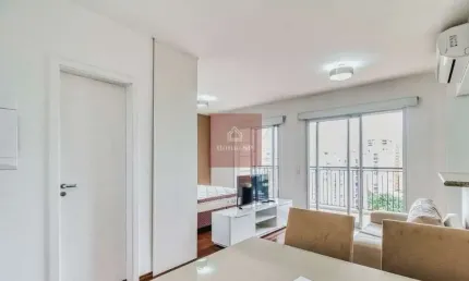 APARTAMENTO A VENDA VILA NOVA CONCEIÇÃO 48M 1SUÍTE 1VAGA DE GARAGEM MOBILIADO