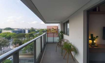 Apartamento com 1 quarto à venda na Avenida Indianópolis, --, Moema, São Paulo