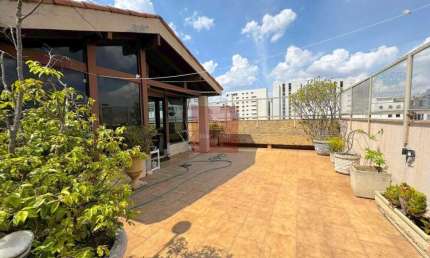Excelente Cobertura em Moema Indios 264 m² - 4 Dorms. (1Suíte) - 2 Vagas paralelas.