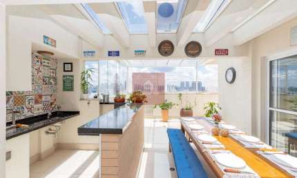 COBERTURA A VENDA CHACARA SANTO ANTONIO 284M² 4DORMS 3SUITES 3VAGAS COM PISCINA