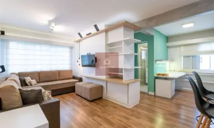 Apartamento com 1 quarto à venda na Rua Inhambú, --, Moema, São Paulo