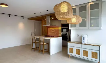 Maravilhoso apartamento moderno em prédio novo na vila olimpia