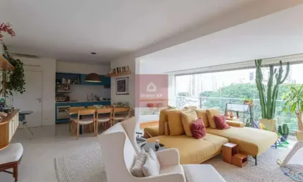 Maravilhoso apartamento na vila olimpia com 101m², totalmente reformado.