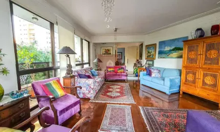 Apartamento com 4 dormitórios, sendo 3 suítes, 3 vagas e com 200m² - campo belo