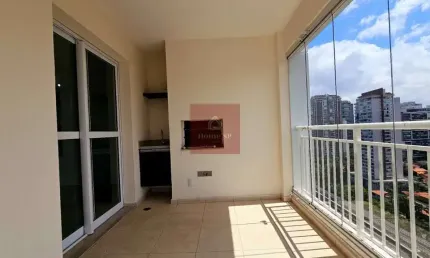 Apartamento com 2 dormitórios, 1 suíte, 1 vaga e com 68m² - brooklin