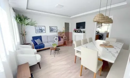 Excelente apartamento com 98m², 3 dormitórios, sendo 1 suíte, 1 vaga.