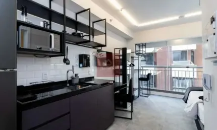 Id home & lifestyle - studio com 21m² - moema pássaros.