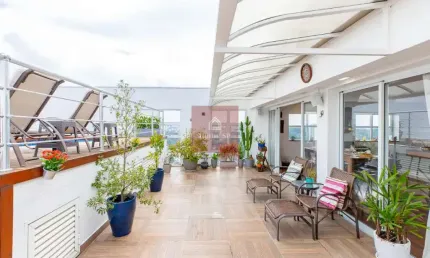 ALTO DA BOA VISTA - Cobertura para venda com 4 quartos, sendo 3 suítes, 4vagas, 311m²