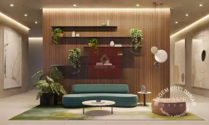 Apartamento tipo para venda com 3 quartos, sendo 3 suítes, 121m²