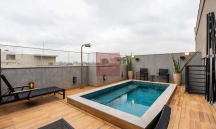Cobertura duplex com amplo espaço de lazer, Piscina e churrasqueira