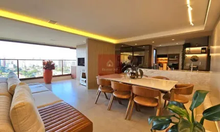 Campo belo ? apartamento mobiliado à venda 146 m² | 3 suítes + escritório | 2 vagas + depósito
