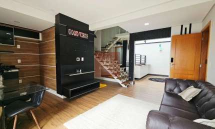 Cobertura Duplex! 1 suíte, 2 vagas e com 86m² - Moema
