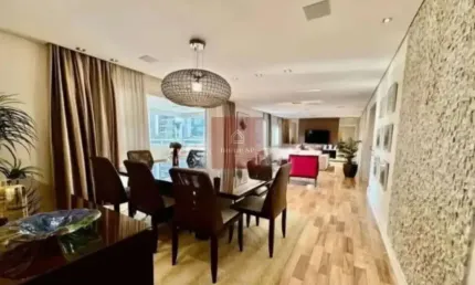 Apartamento com 3 suítes, 3 vagas e com 206m² - campo belo