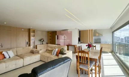 Apartamento tipo para venda em Campo Belo com 3 quartos, sendo 3 suítes, 143m²
