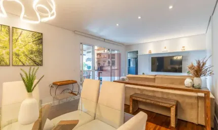 Lindo Apartamento! São 2 dormitórios, 1 suíte, 2 vagas e com 105m² - Jardim Caravelas