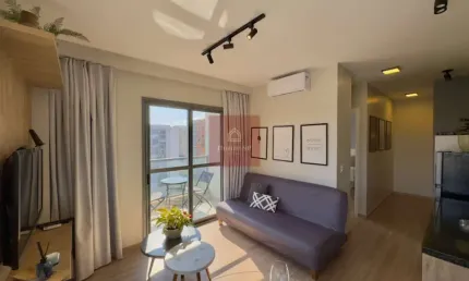 Apartamento tipo para venda em indianópolis com 1 quarto, sendo 1 suíte, 37m²