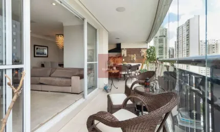 Apartamento tipo para venda em brooklin com 4 quartos, sendo 3 suítes, 178m².