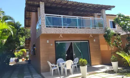Casa em condomínio fechado com 2 quartos à venda no Abrantes, Camaçari 