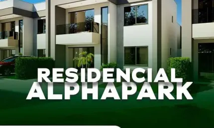 RESIDENCIAL ALPHAPARK LINDAS CASAS DE 4/4 AO LADO DO ALPHAVILLE