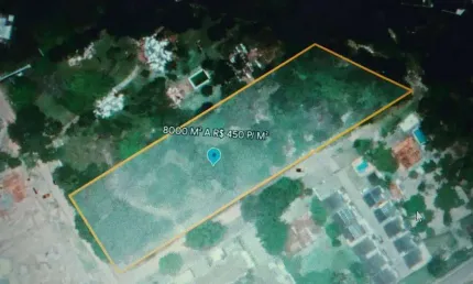 Belíssimo terreno de 8.000 m² 100% plano a0 lado do alphaville