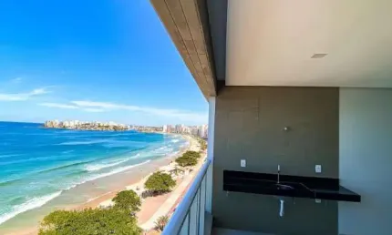 Apartamento com 3 quartos à venda na praia do morro, guarapari , 105 m2 por r$ 1.250.000