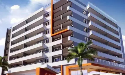Em construção, o empreendimento contará com apartamentos de 3 quartos com suíte.