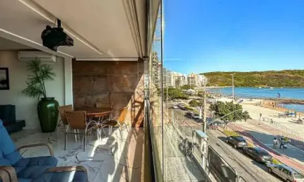 Apartamento com 3 quartos à venda na praia do morro, guarapari , 172 m2 por r$ 2.500.000