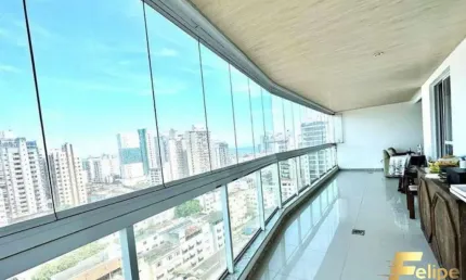 Apartamento amplo e arejado na praia de itapoã / vila velha - es