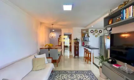 Apartamento de 2 quartos na praia do morro / guarapari - es