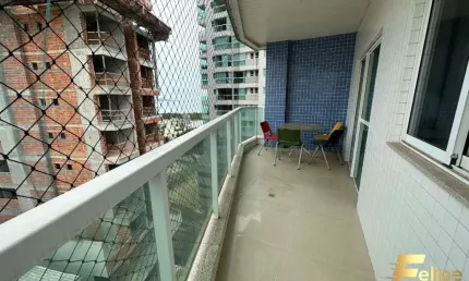 APARTAMENTO NA QUADRA DOMAR COM VISTA PARA A PRAIA DA CERCA / PRAIA DO MORRO - ES