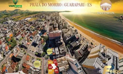 Um perfeito apartamento de 3 quartos para toda a família na praia do morro / guarapari - es