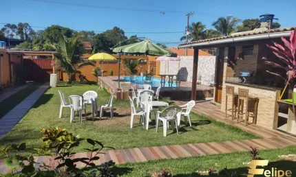 CASA NA PONTA DA FRUTA COM 5 QUARTOS / VILA VELHA - ES
