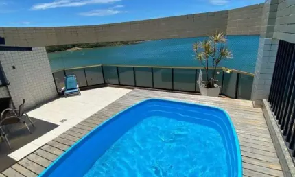 UMA MARAVILHOSA COBERTURA NA PRAIA DO MORRO / GUARAPARI - ES