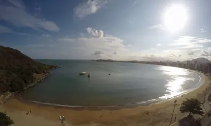 Cobertura linear à venda 4 quartos de Frente para o mar da Praia do Morro - Guarapari-ES.