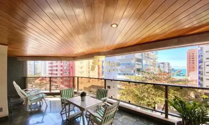 Um gigante apartamento de 365m² na praia da costa / vila velha - es