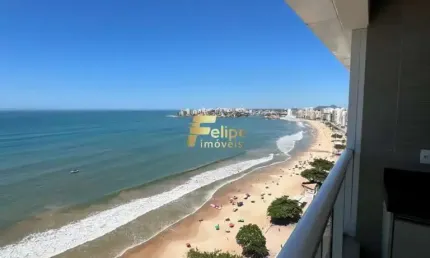 Apartamento frente mar na praia do morro / guarapari - es