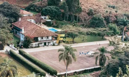 MAGNÍFICA FAZENDA HISTÓRICA À VENDA EM BARRA DO PIRAÍ / RIO DE JANEIRO
