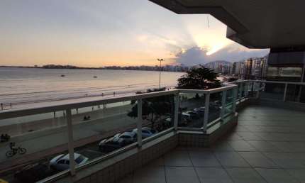 Apartamento com 4 quartos para alugar na Praia do Morro, Guarapari , 220 m2 por R$ 7.500