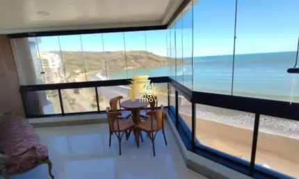 EXCELENTE APARTAMENTO FRENTE MAR DISPONÍVEL PARA LOCAÇÃO NA PRAIA DO MORRO EM GUARAPARI/ES!