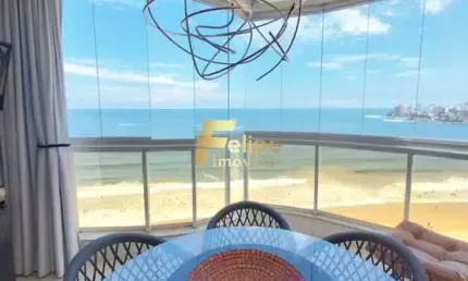DESLUMBRANTE APARTAMENTO FRENTE MAR DA PRAIA DO MORRO / GUARAPARI